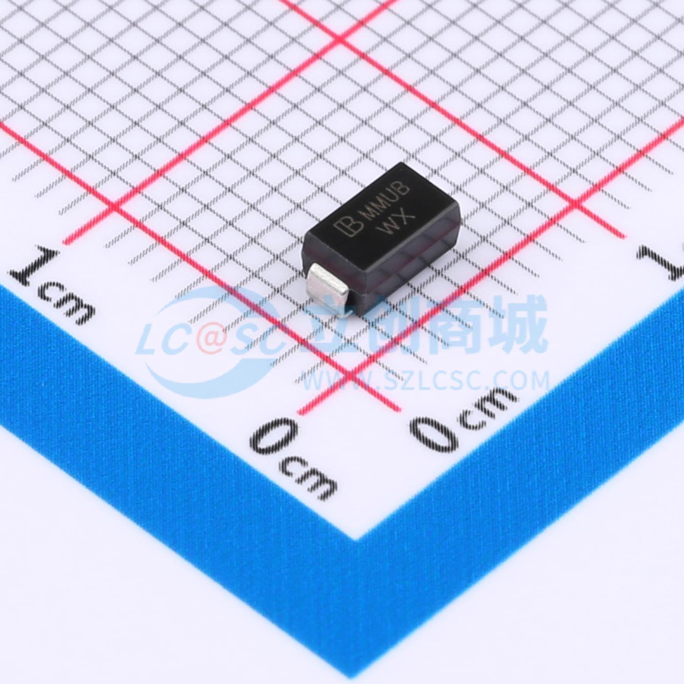 点击查看大图 SMAJ10CA/TR13实物图