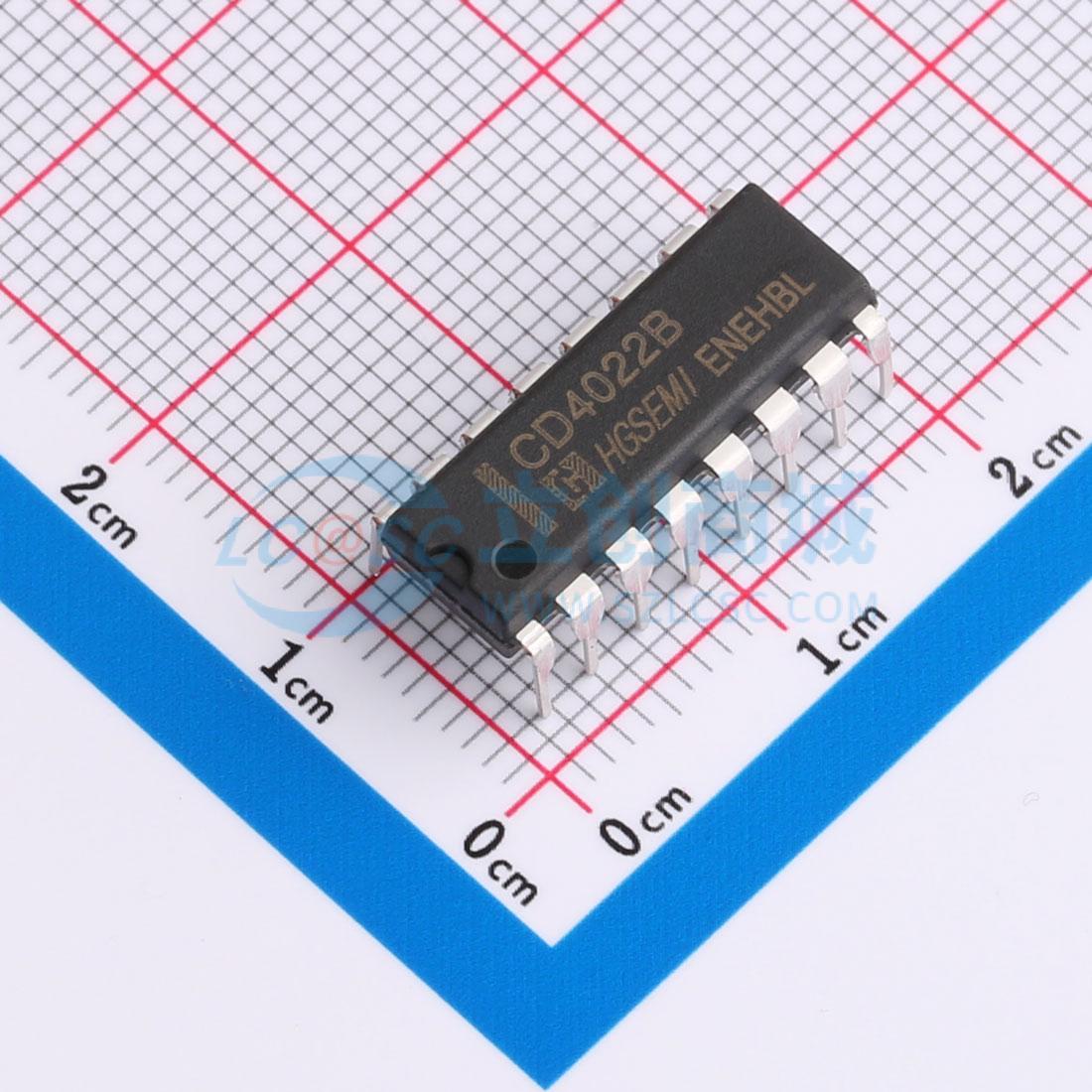 点击查看大图 CD4022BE实物图
