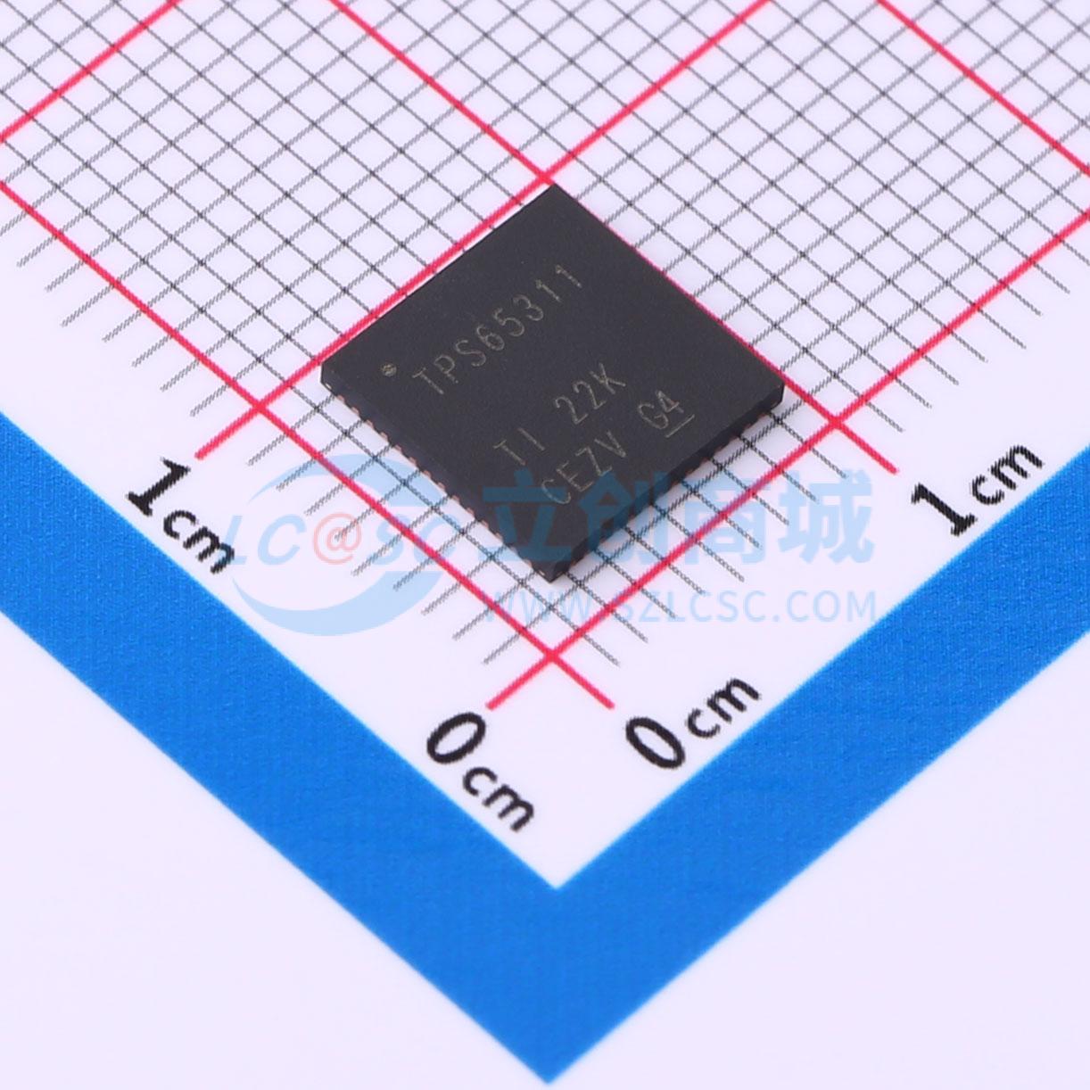 点击查看大图 TPS65311QRVJRQ1实物图
