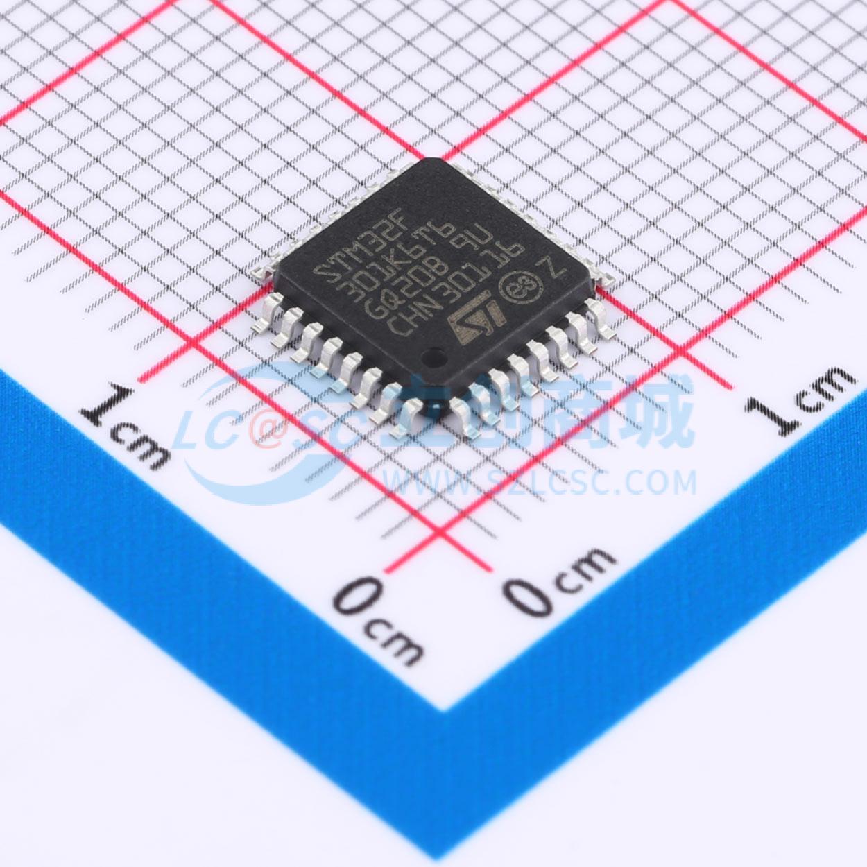 STM32F301K6T6实物图