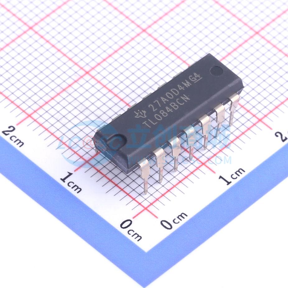 点击查看大图 TL084BCN实物图
