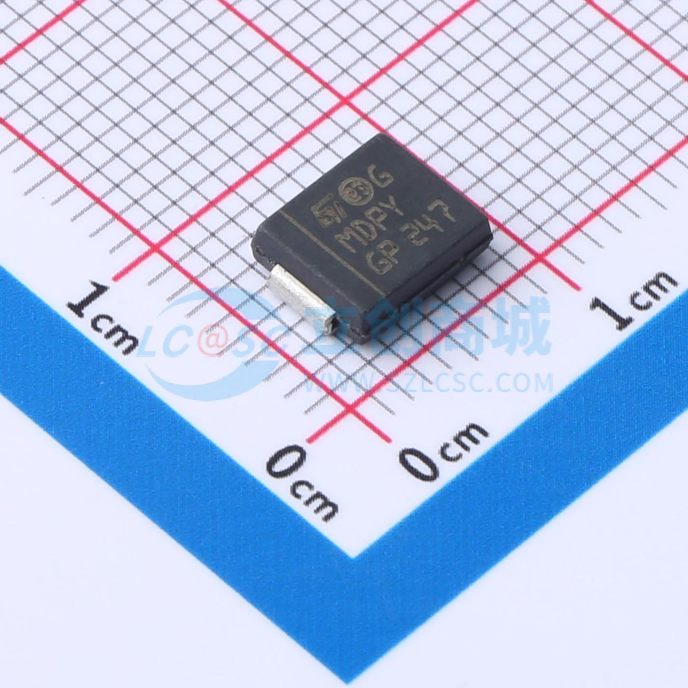 点击查看大图 SM15T10AY实物图