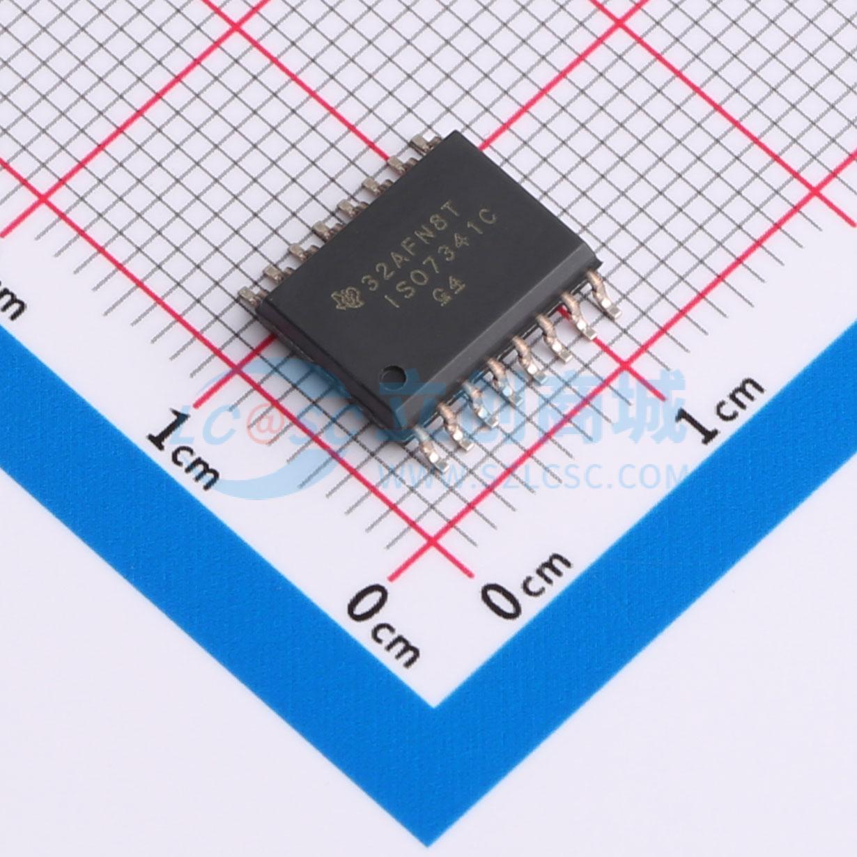 点击查看大图 ISO7341CDWR实物图