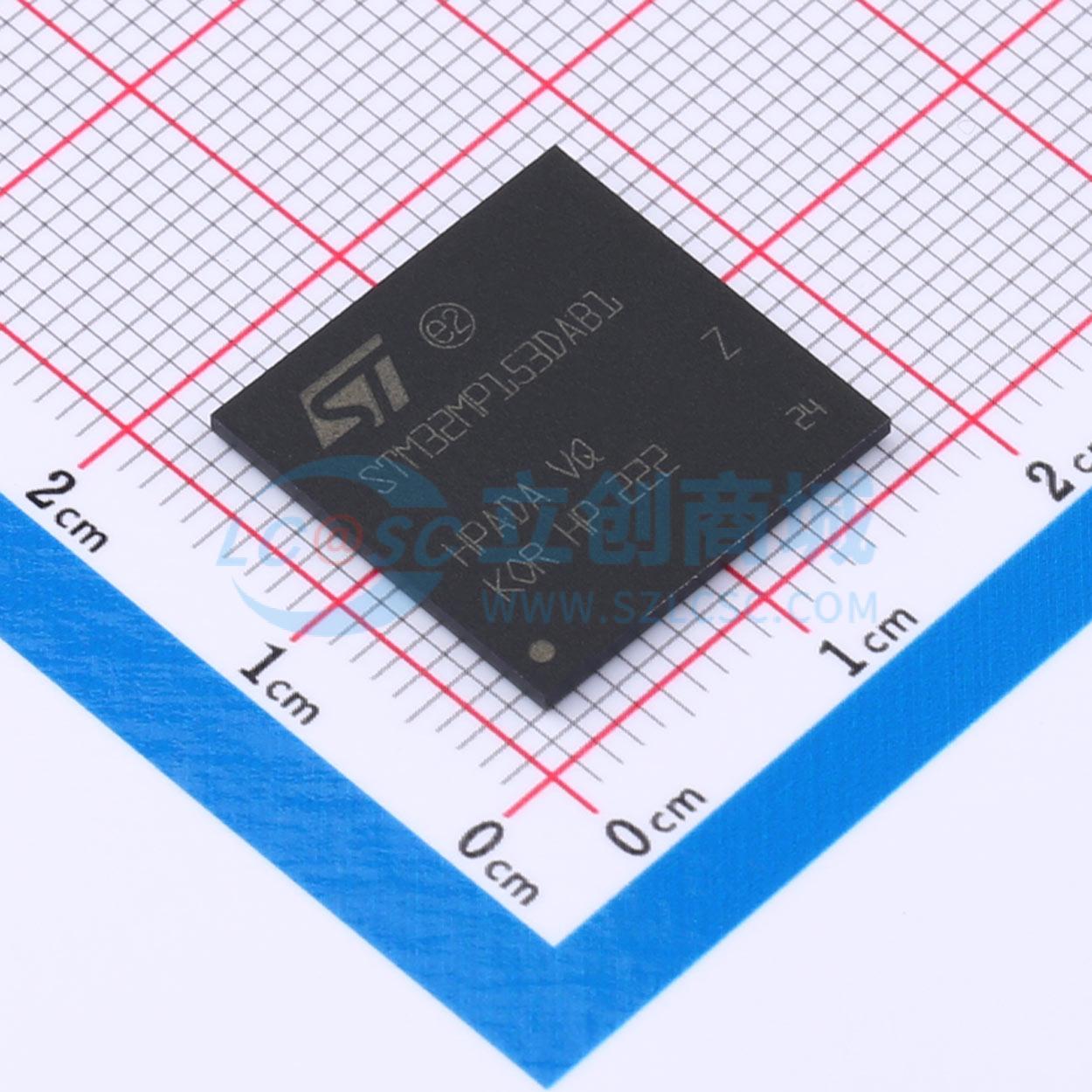 STM32MP153DAB1实物图