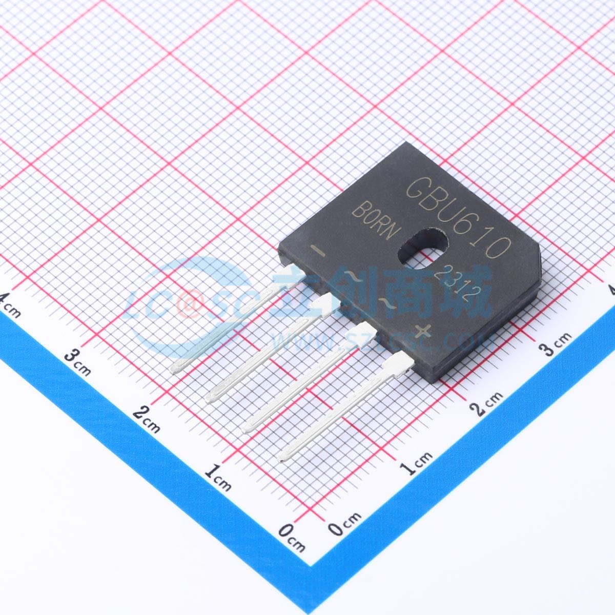 点击查看大图 GBU610实物图