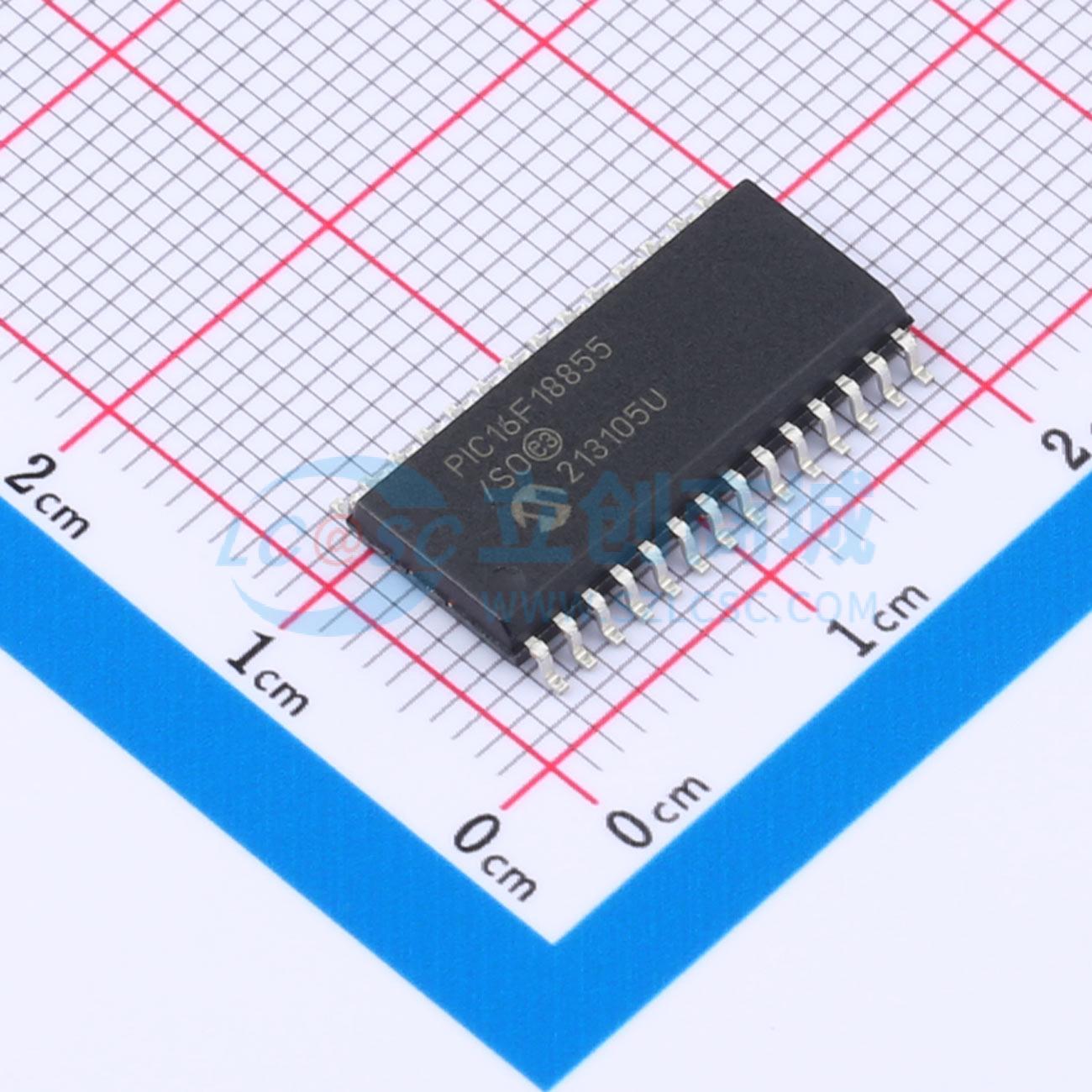 点击查看大图 PIC16F18855T-I/SO实物图