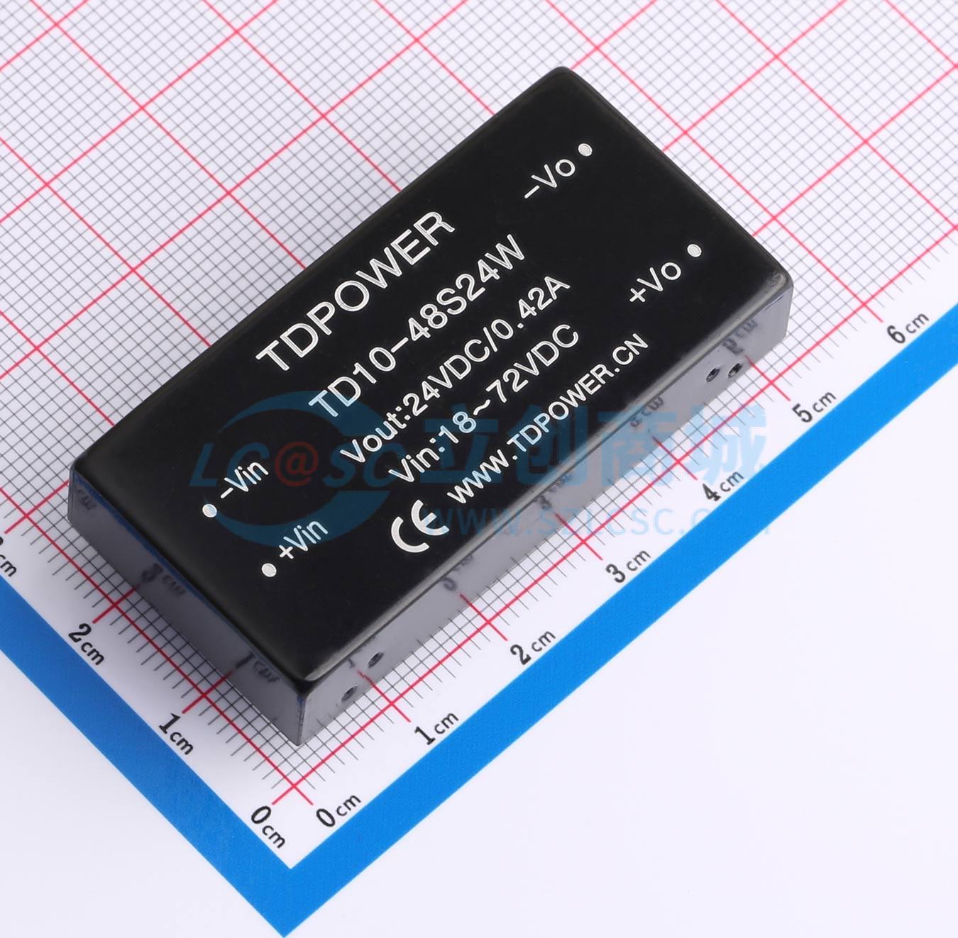 点击查看大图 TD10-48S24W实物图