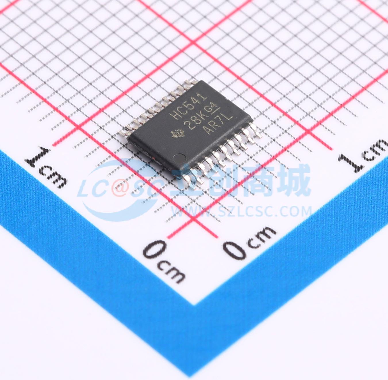 点击查看大图 SN74HC541PW实物图