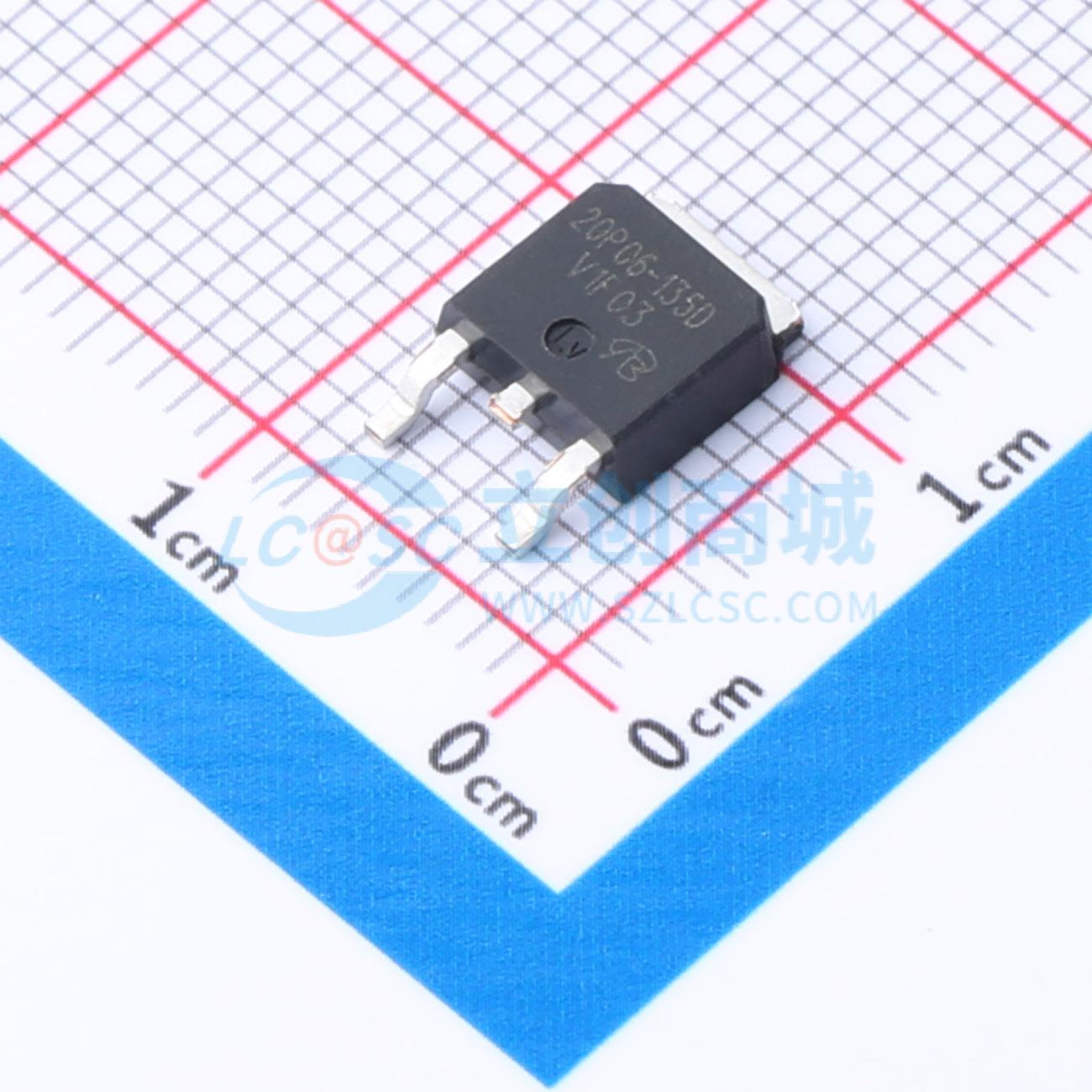 点击查看大图 AM20P06-135D-T1-PF-VB实物图