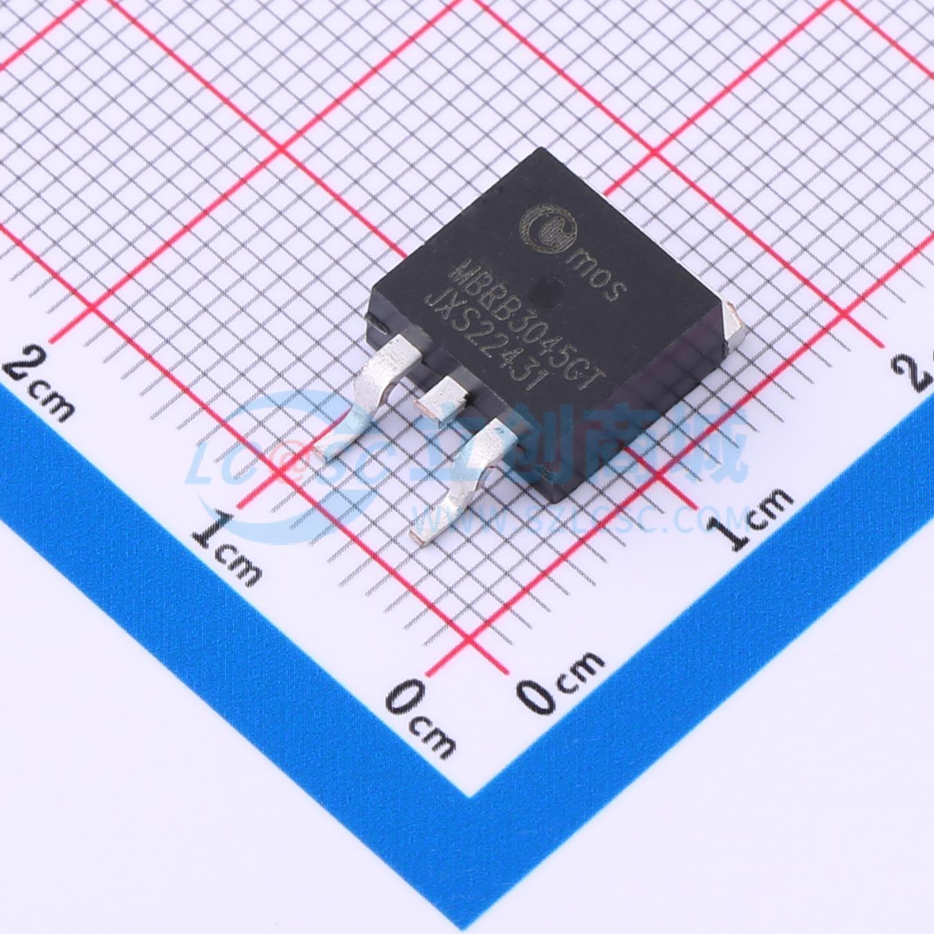 点击查看大图 MBRB3045CT实物图