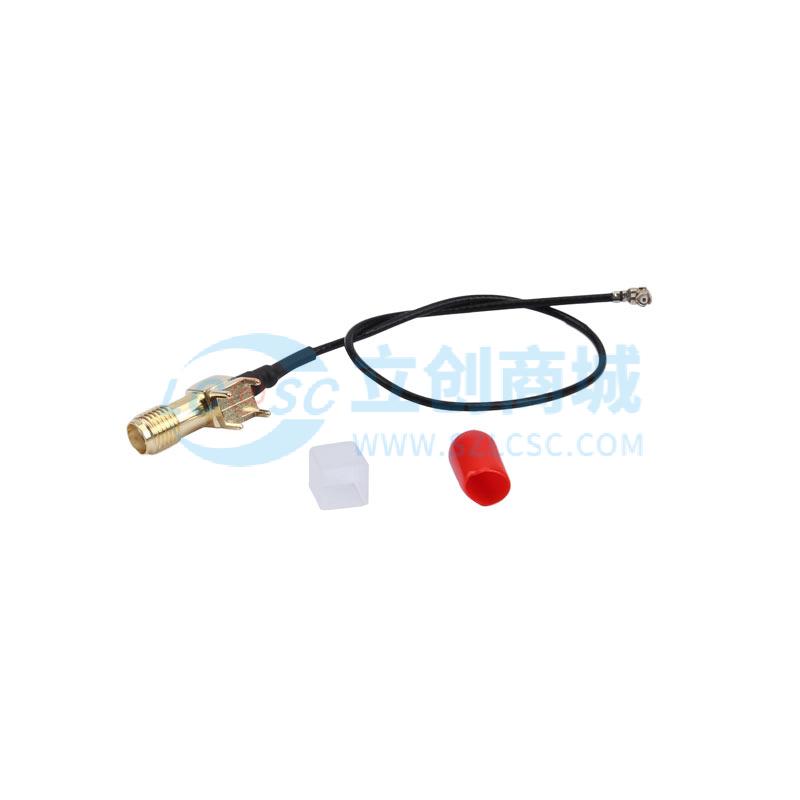 点击查看大图 KH-IPEX-SMAKWE-RG137-B180MM实物图