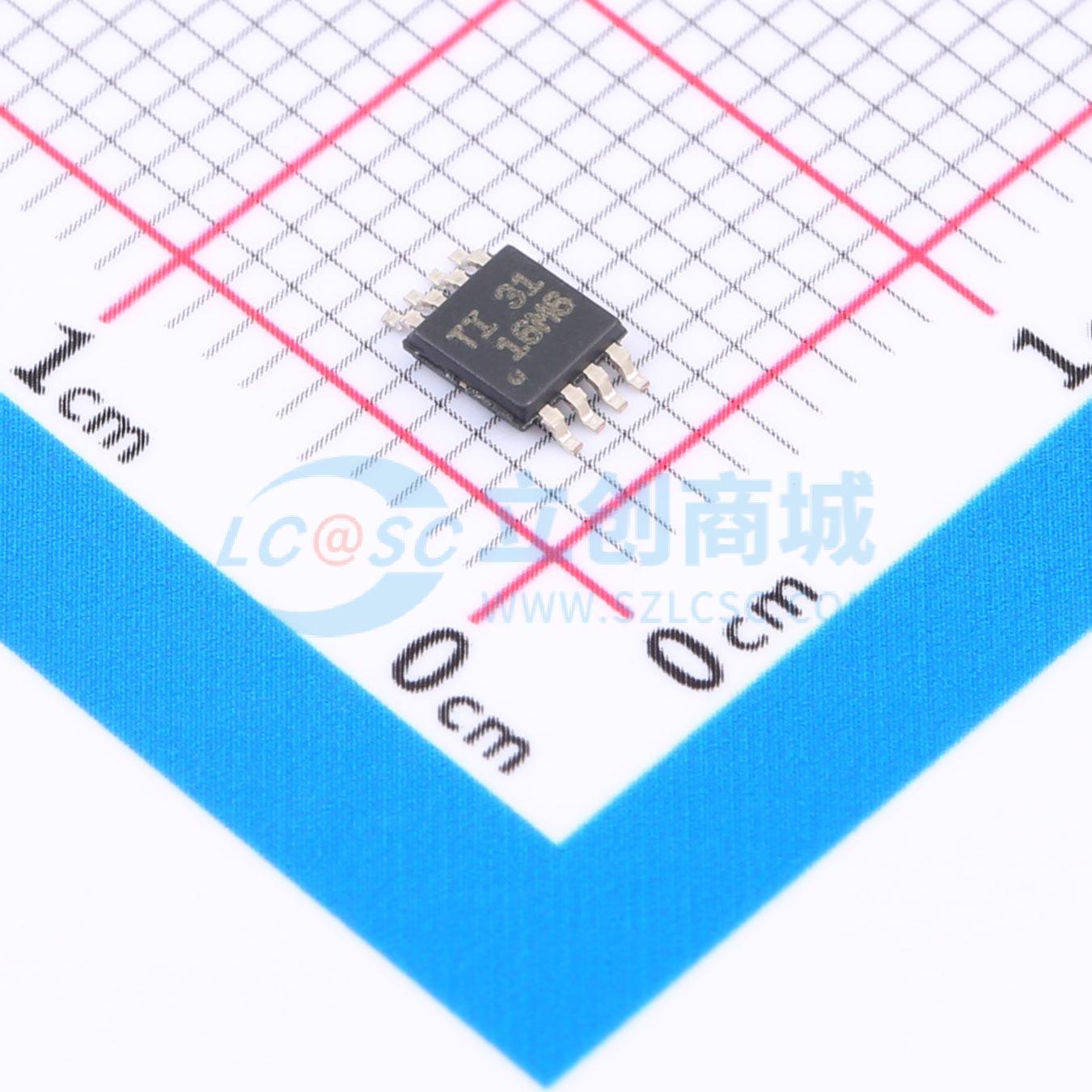 点击查看大图 TLV2316QDGKRQ1实物图