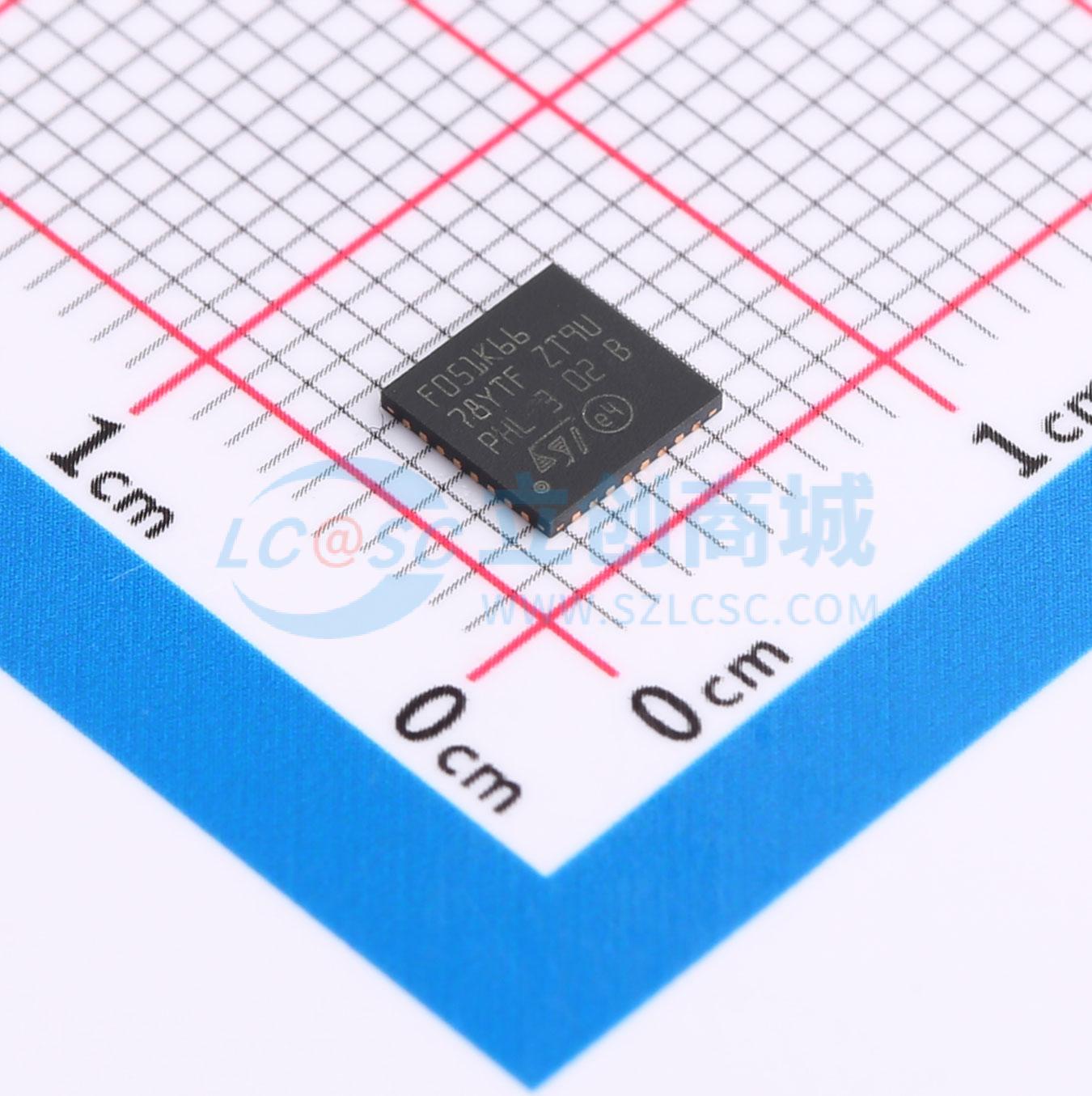 STM32F051K6U6TR实物图