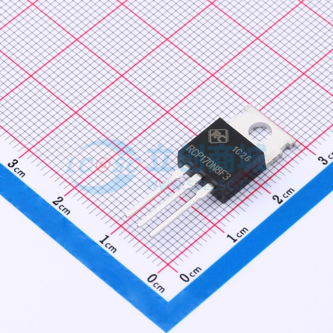 点击查看大图 RCP170N8F3A实物图