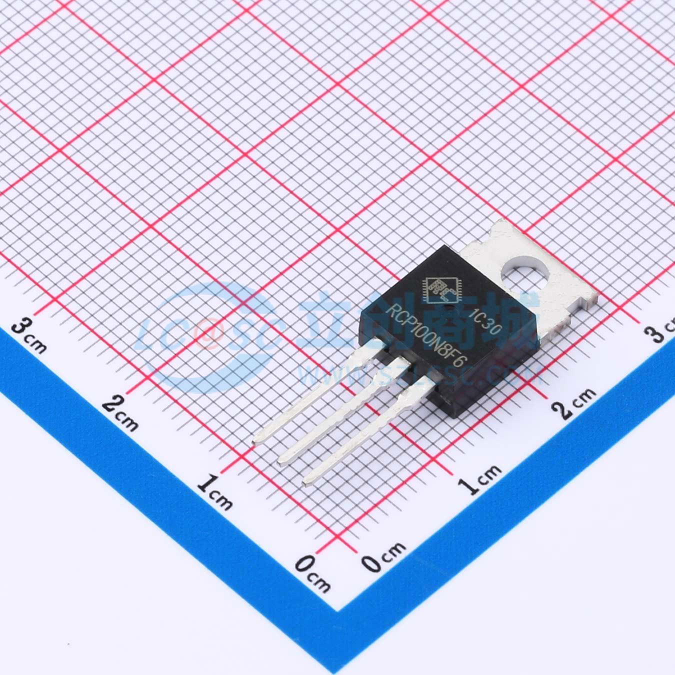 点击查看大图 RCP100N8F6A实物图