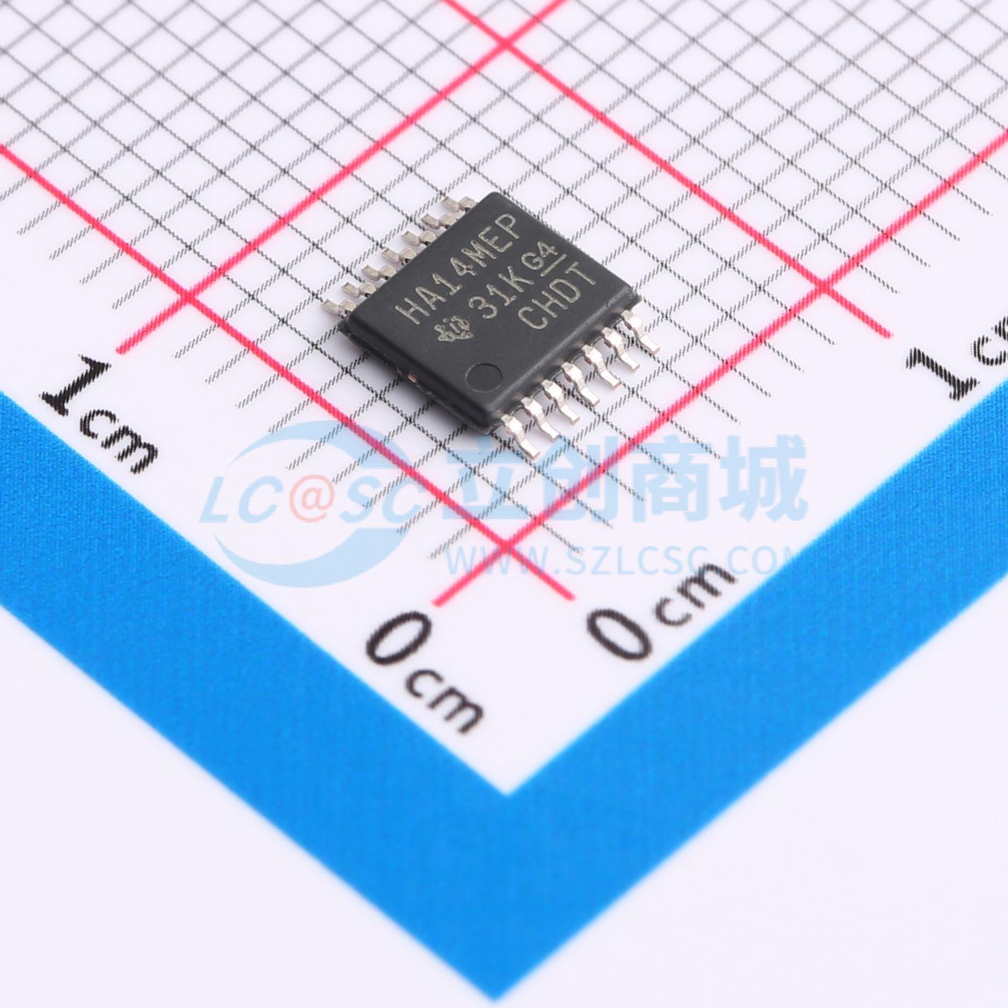 点击查看大图 SN74AHC14MPWREP实物图