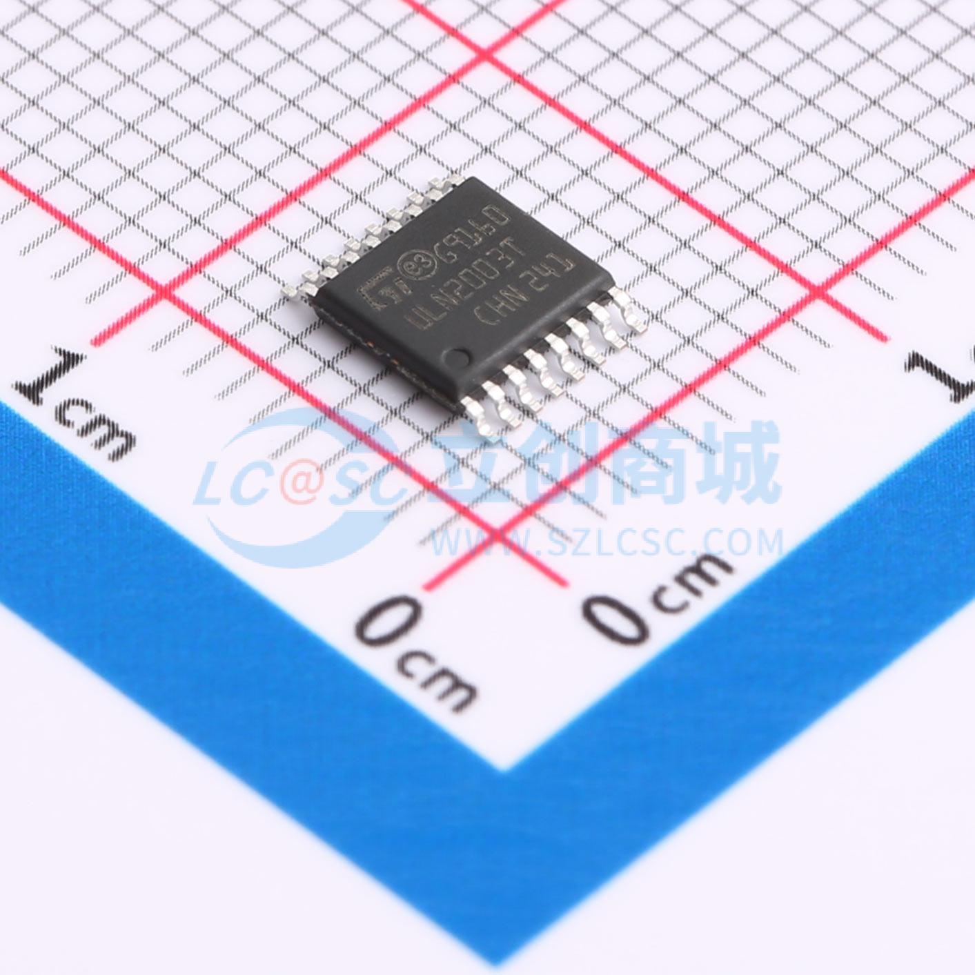 点击查看大图 ULN2003TTR实物图