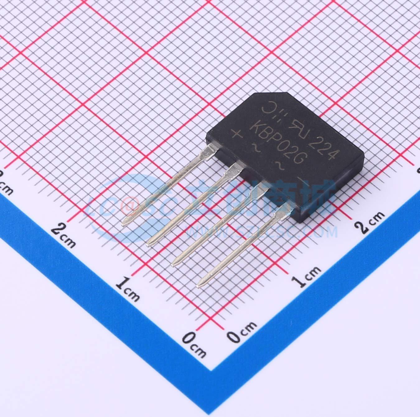 点击查看大图 KBP02G实物图