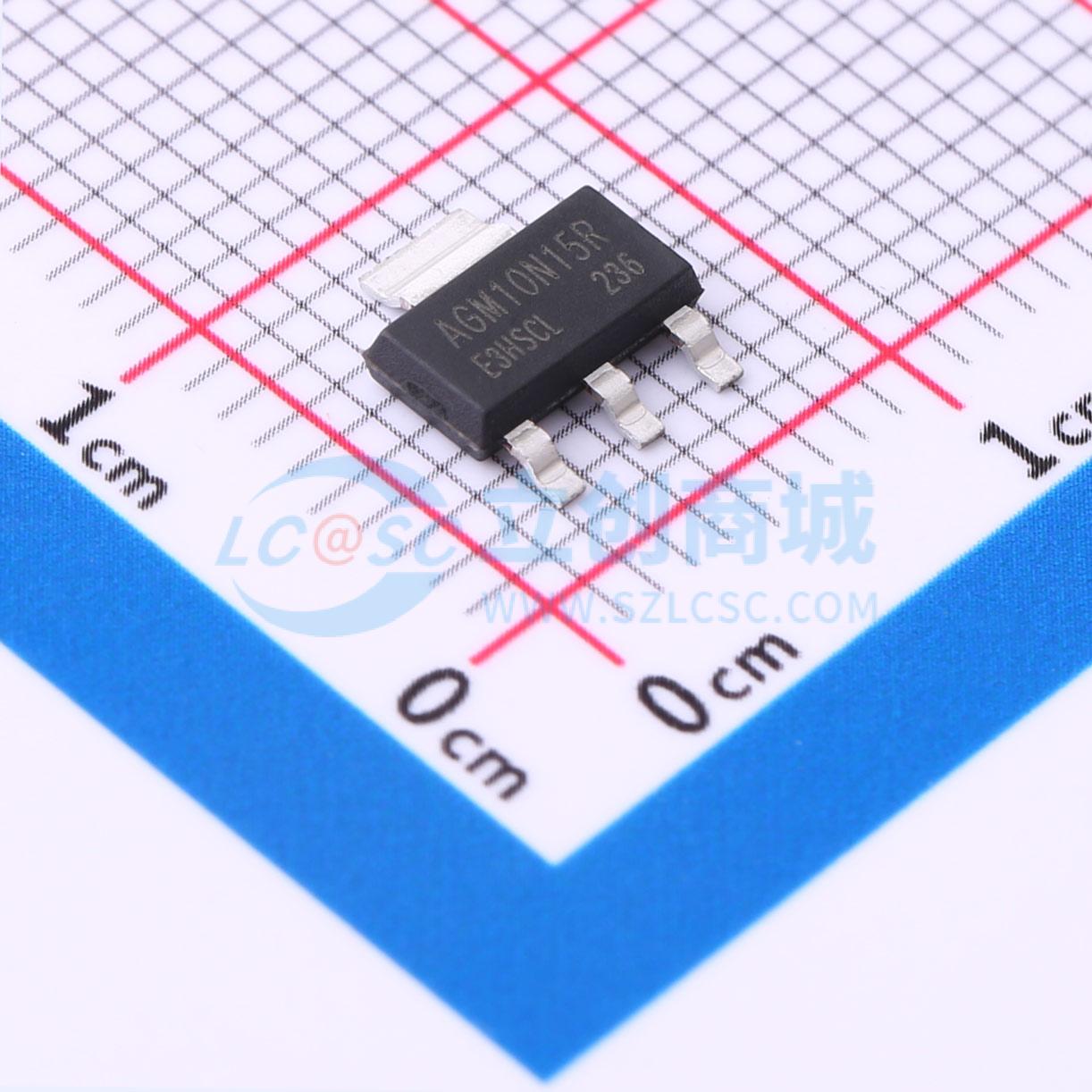 点击查看大图 AGM10N15R实物图