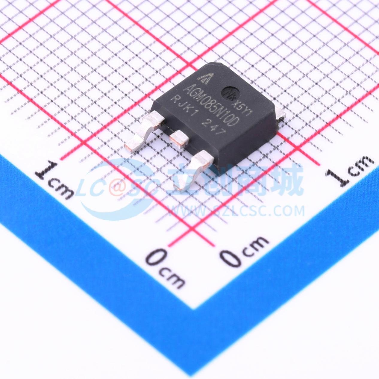 点击查看大图 AGM085N10D实物图