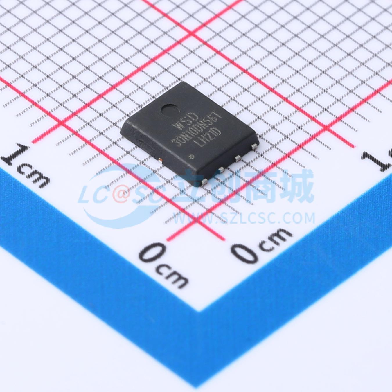 点击查看大图 WSD30N10DN56T实物图