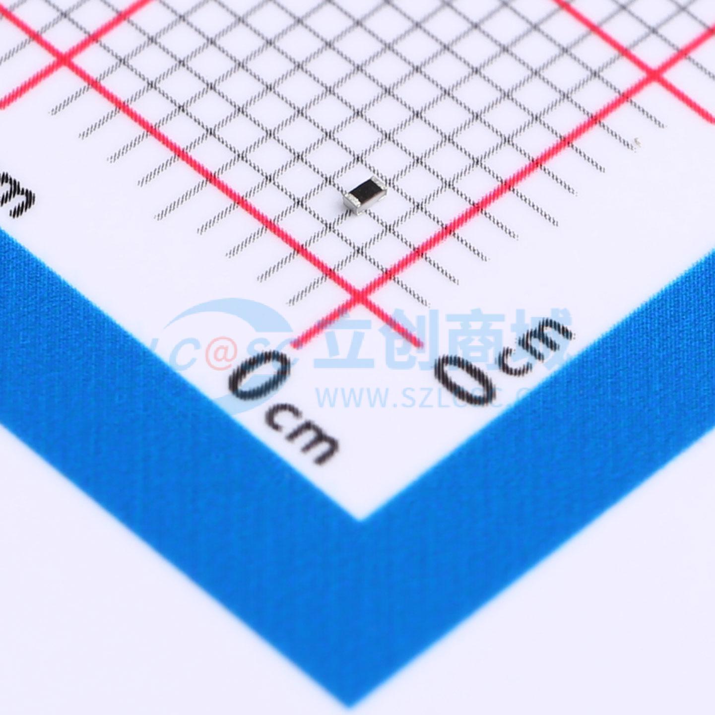 点击查看大图 CR0402FF4222G实物图
