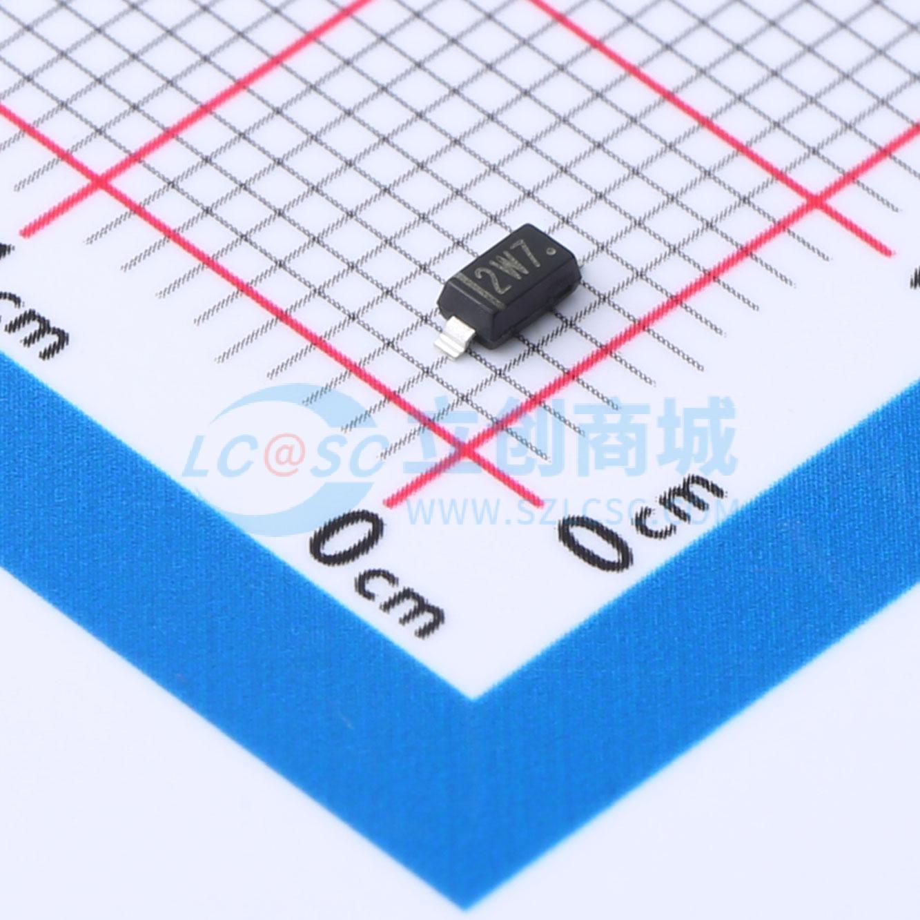 点击查看大图 BZT52B4V7实物图