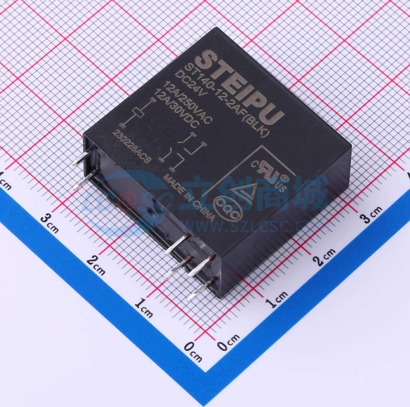 点击查看大图 ST140-12-2AF(BLK)/DC24V实物图