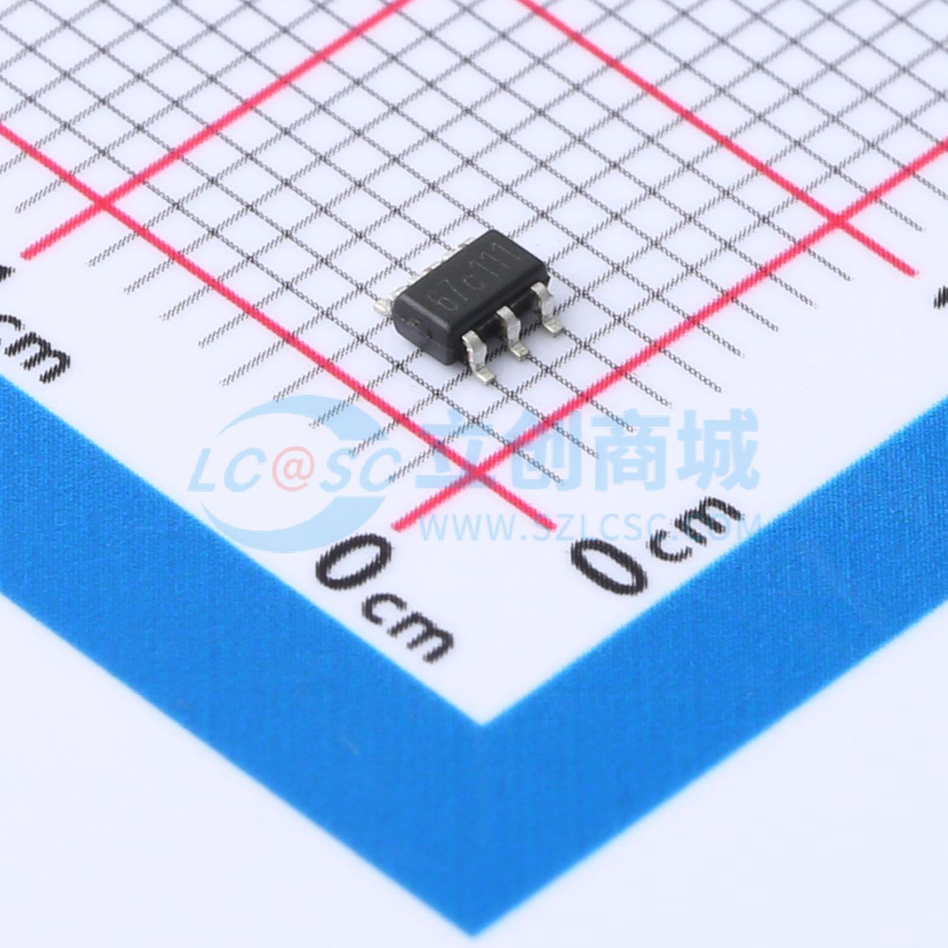 TP4067-3.70V-SOT26-R实物图