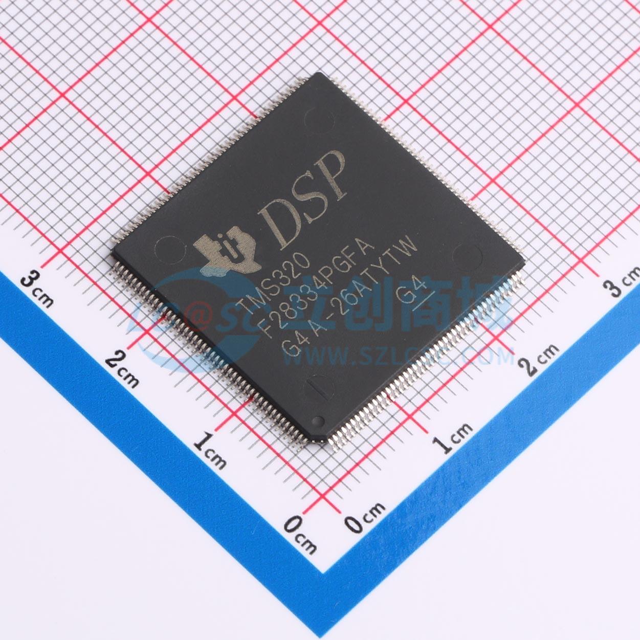 点击查看大图 TMS320F28334PGFA实物图