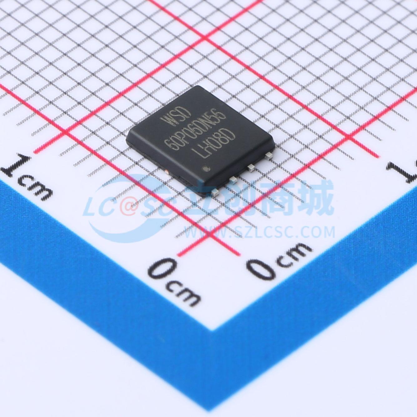 点击查看大图 WSD60P06DN56实物图