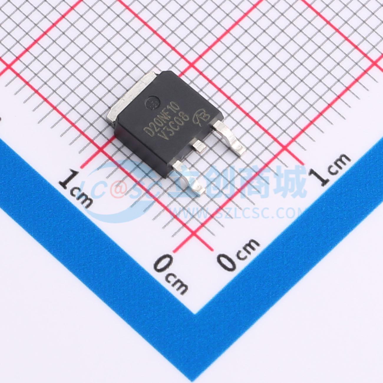 点击查看大图 STD20NF10T4-VB实物图