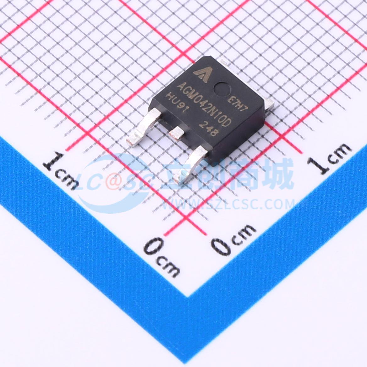 点击查看大图 AGM042N10D实物图