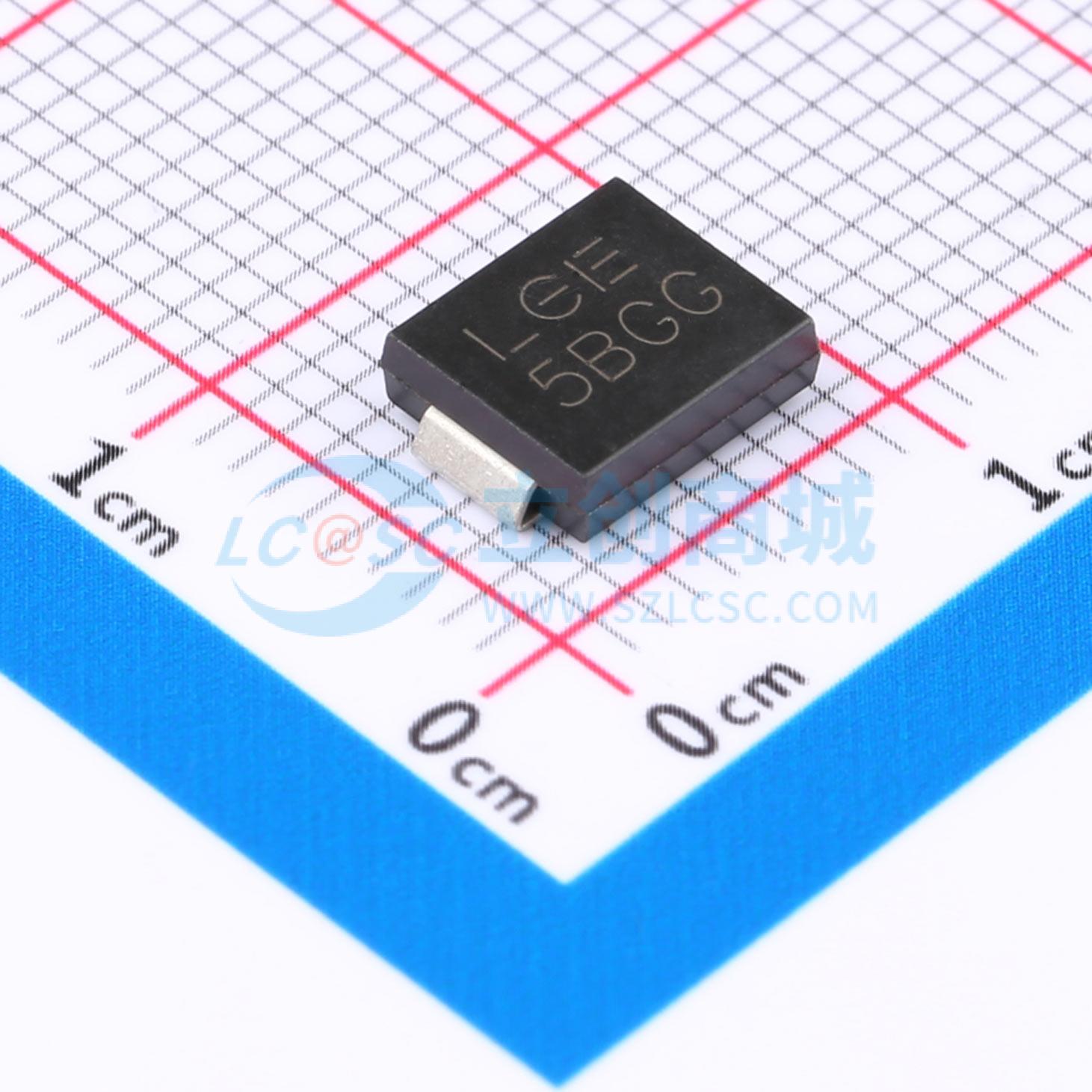 点击查看大图 5.0SMDJ58CA实物图