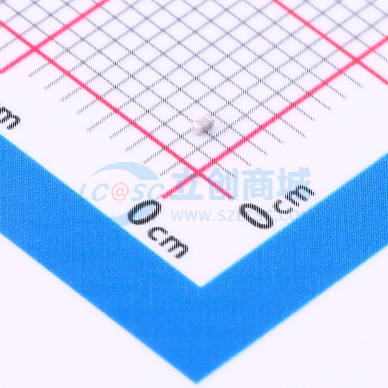 点击查看大图 CC0402KRNPO9BN120实物图