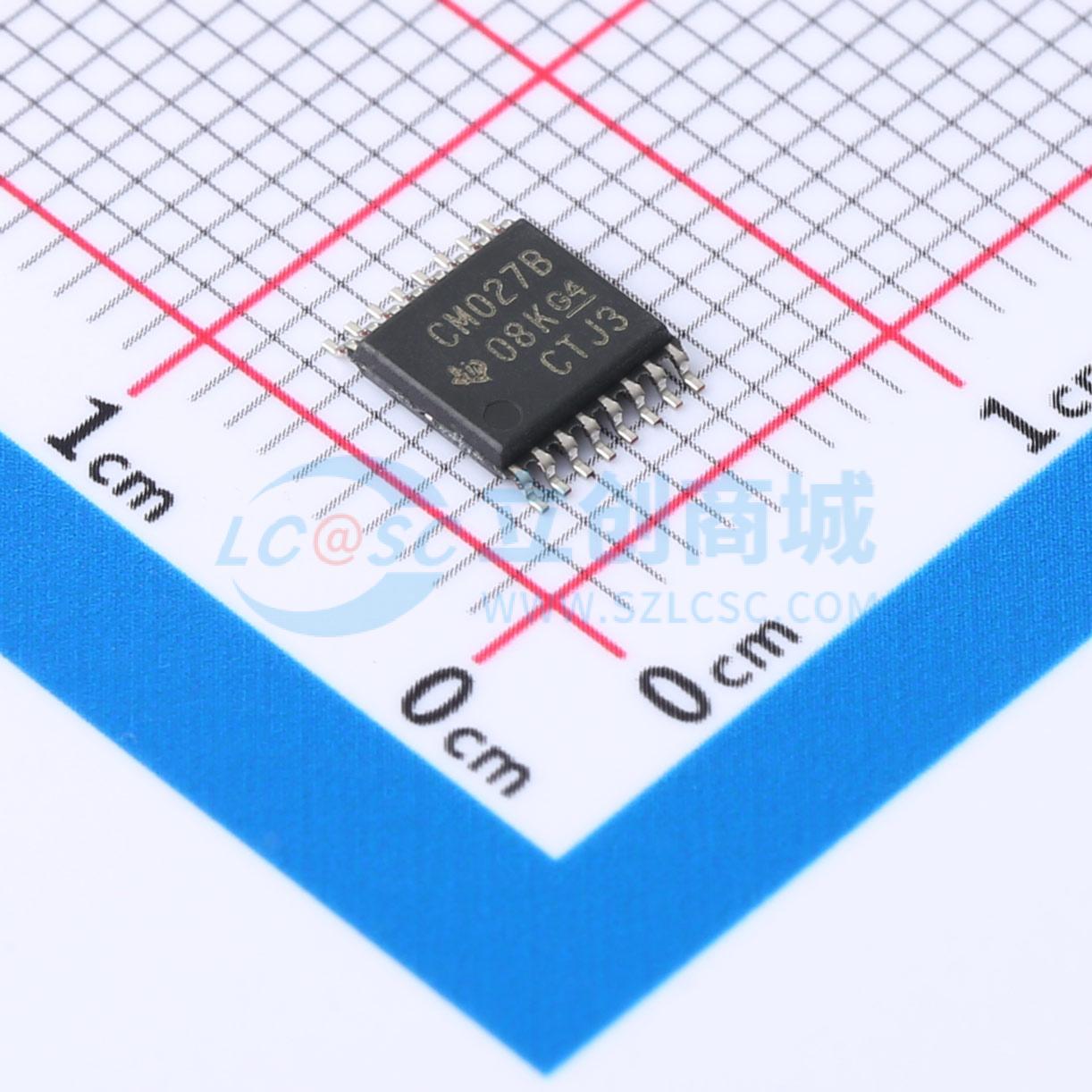 点击查看大图 CD4027BPWR实物图