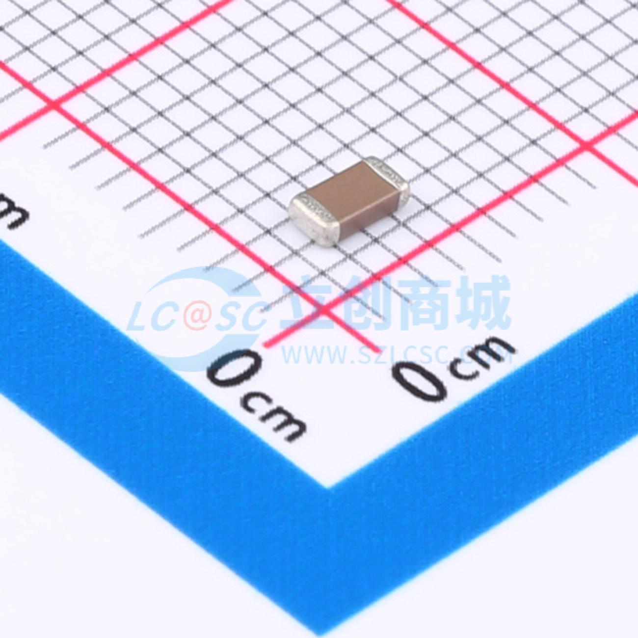 点击查看大图 TCC1206X7R102M500DT实物图