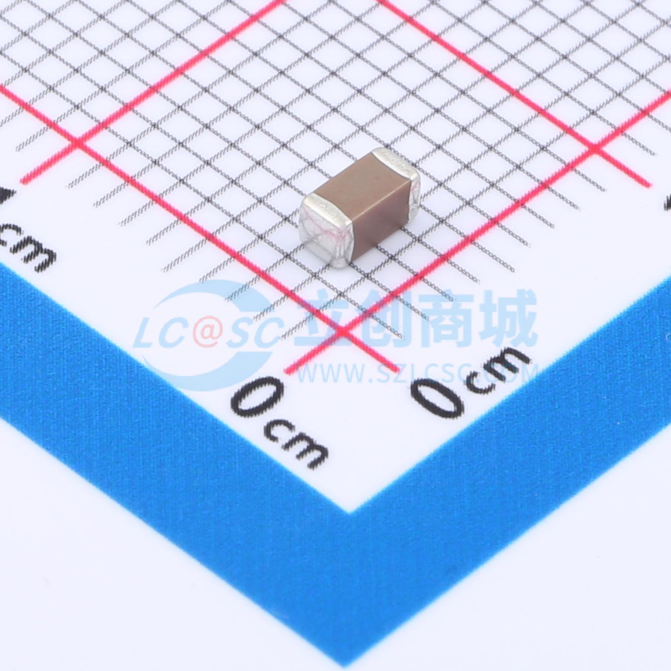 点击查看大图 TCC1206X5R106M500HT实物图