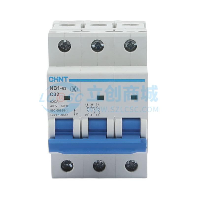 NB1-63 3P C32 6kA(R)实物图