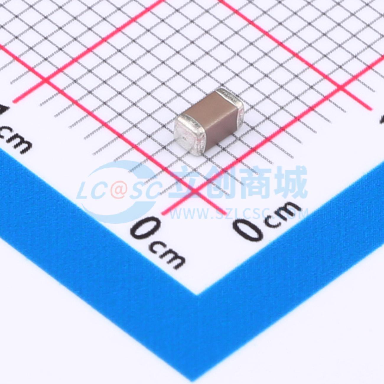 点击查看大图 TCC1206X5R106K250HT实物图