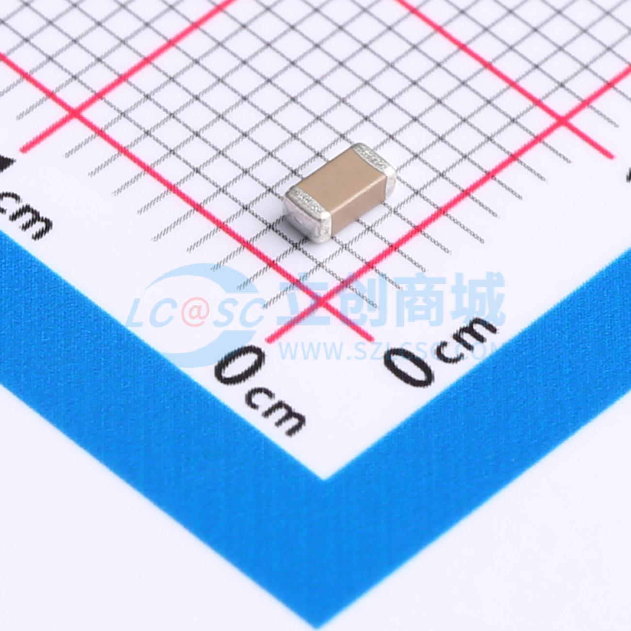 点击查看大图 TCC1206X7R511K102FT实物图