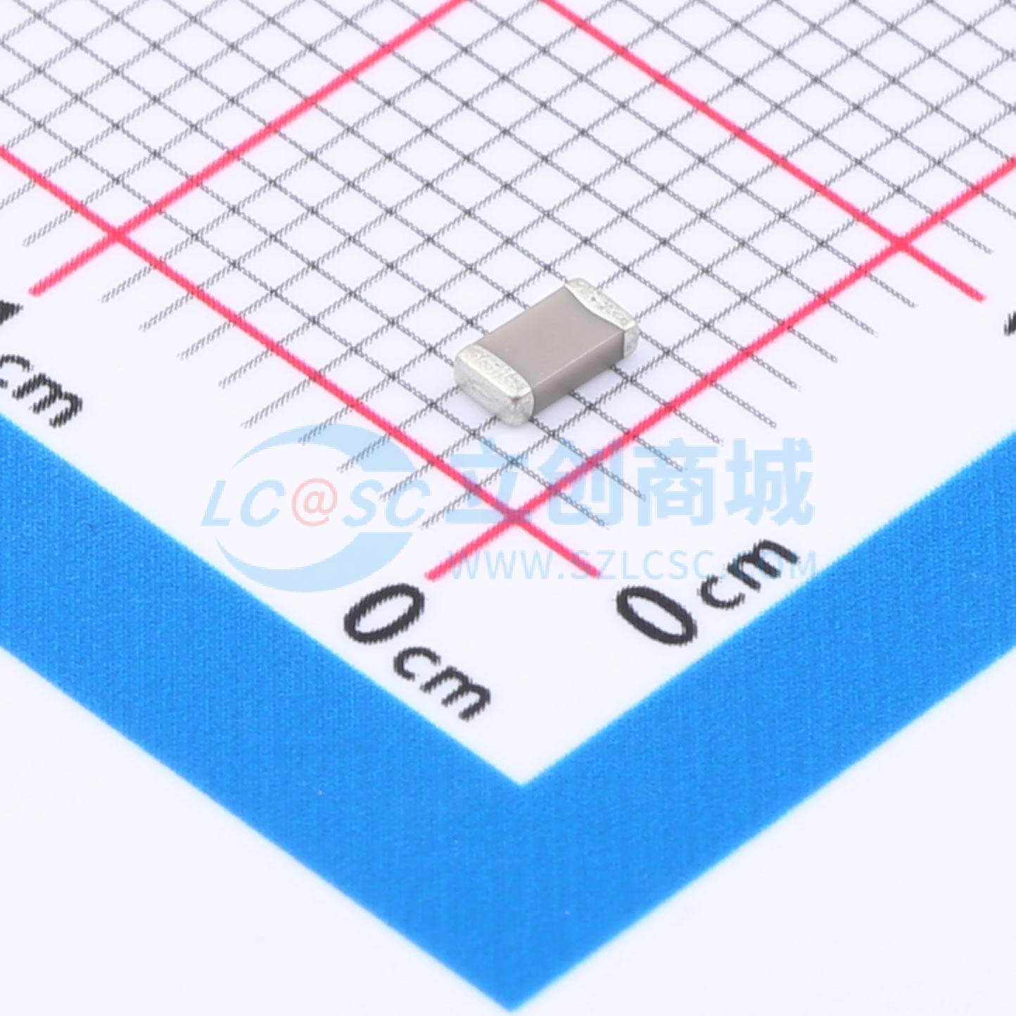 点击查看大图 TCC1206COG250J500DT实物图