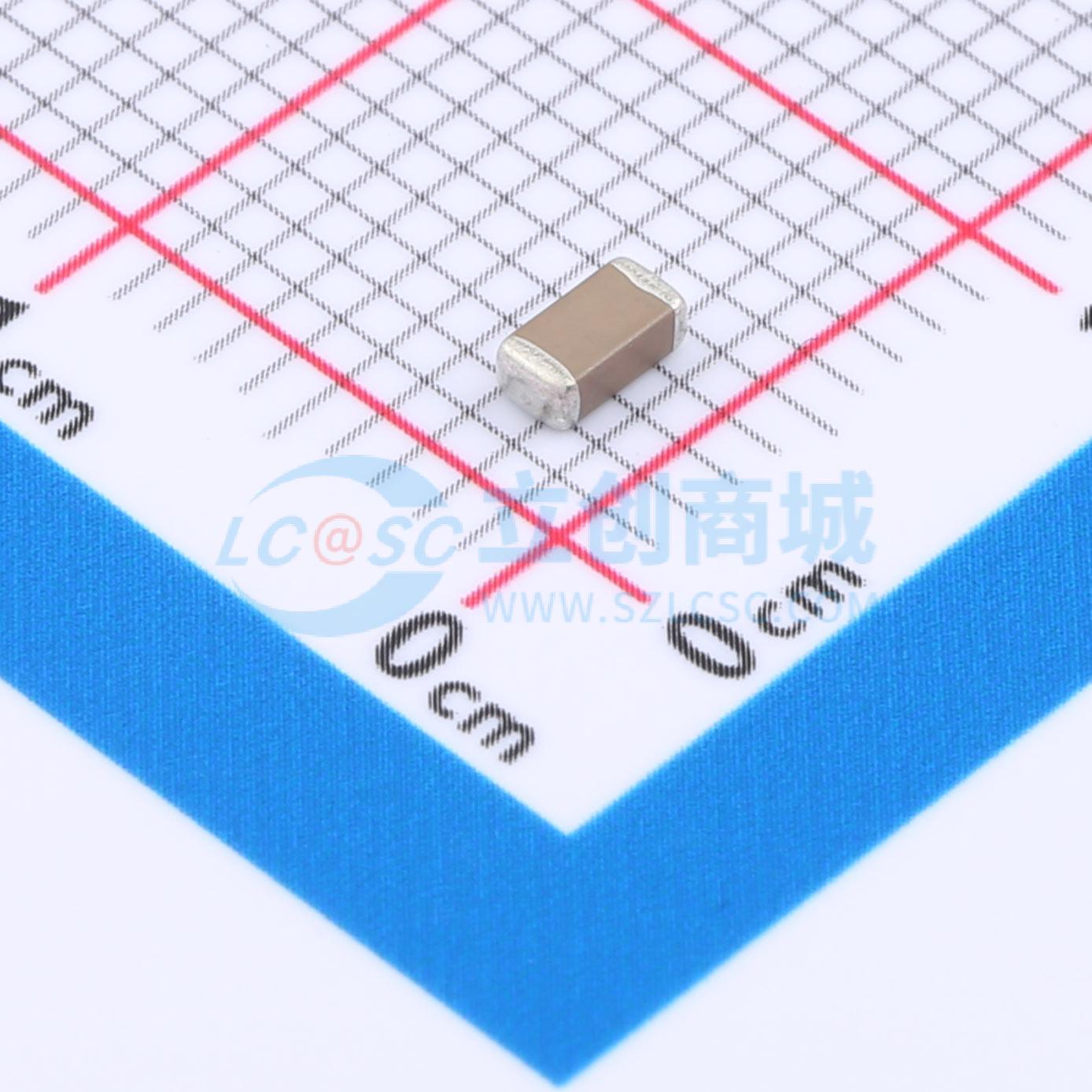 点击查看大图 TCC1206X7R124K251FT实物图