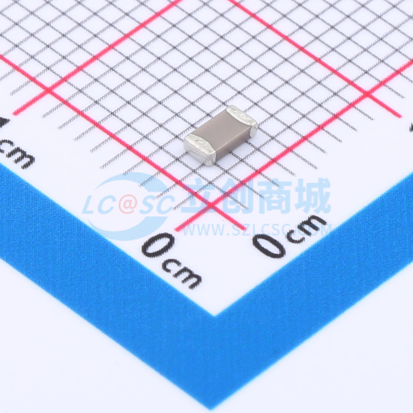 点击查看大图 TCC1206COG8R2C202DT实物图