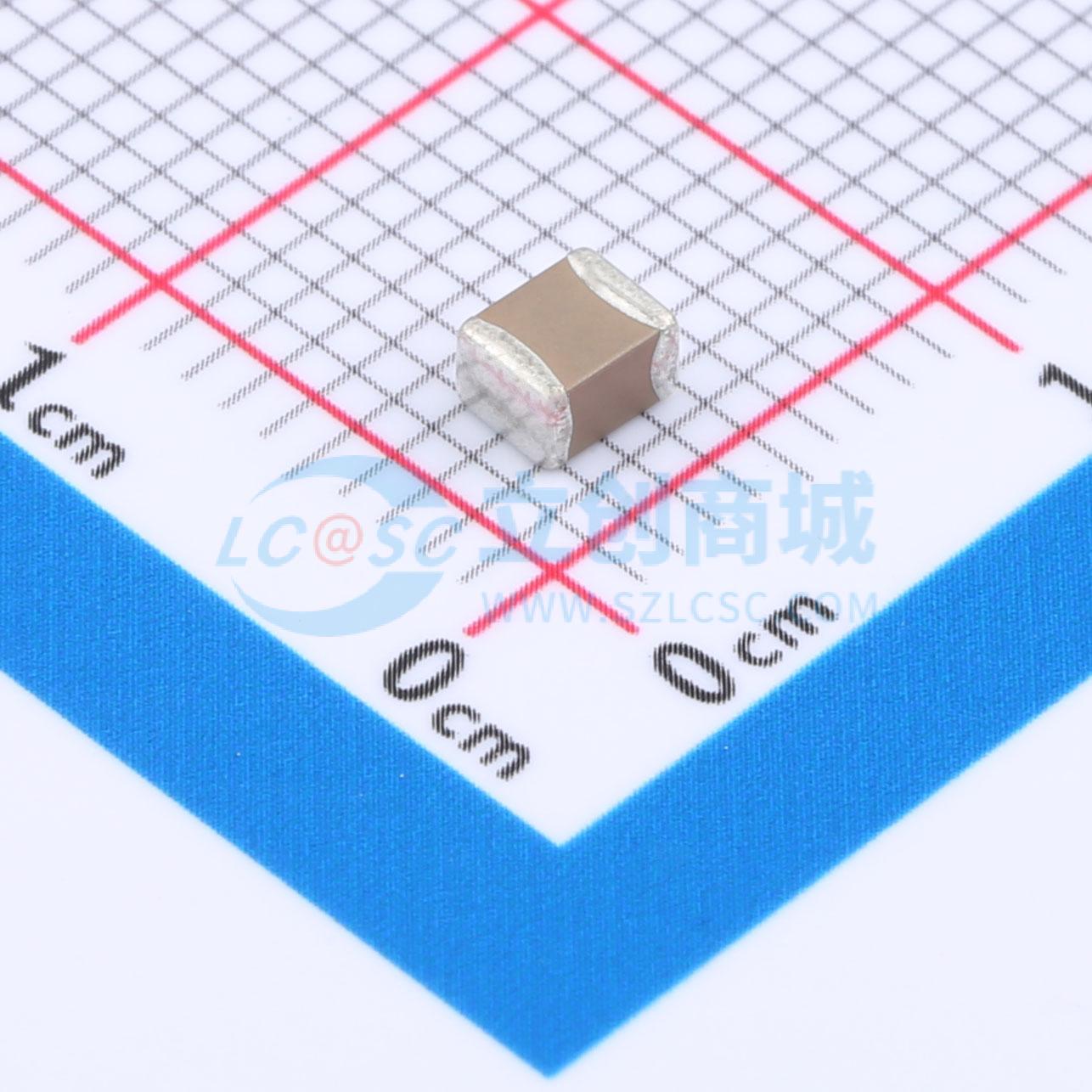 点击查看大图 TCC1210X7R394K251GT实物图