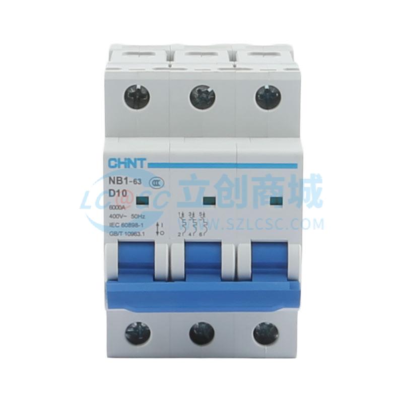 NB1-63 3P D10 6kA(R)实物图