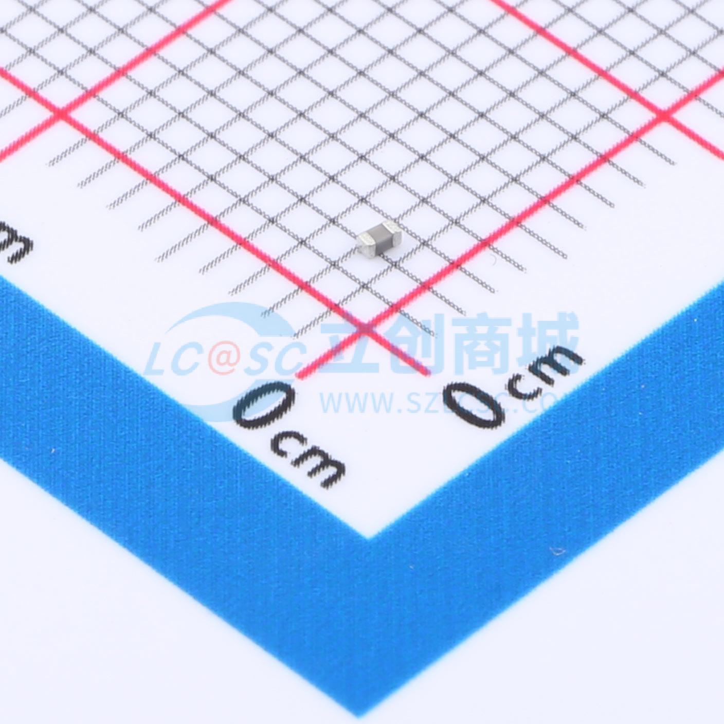 点击查看大图 TCC0402COG241J500AT实物图