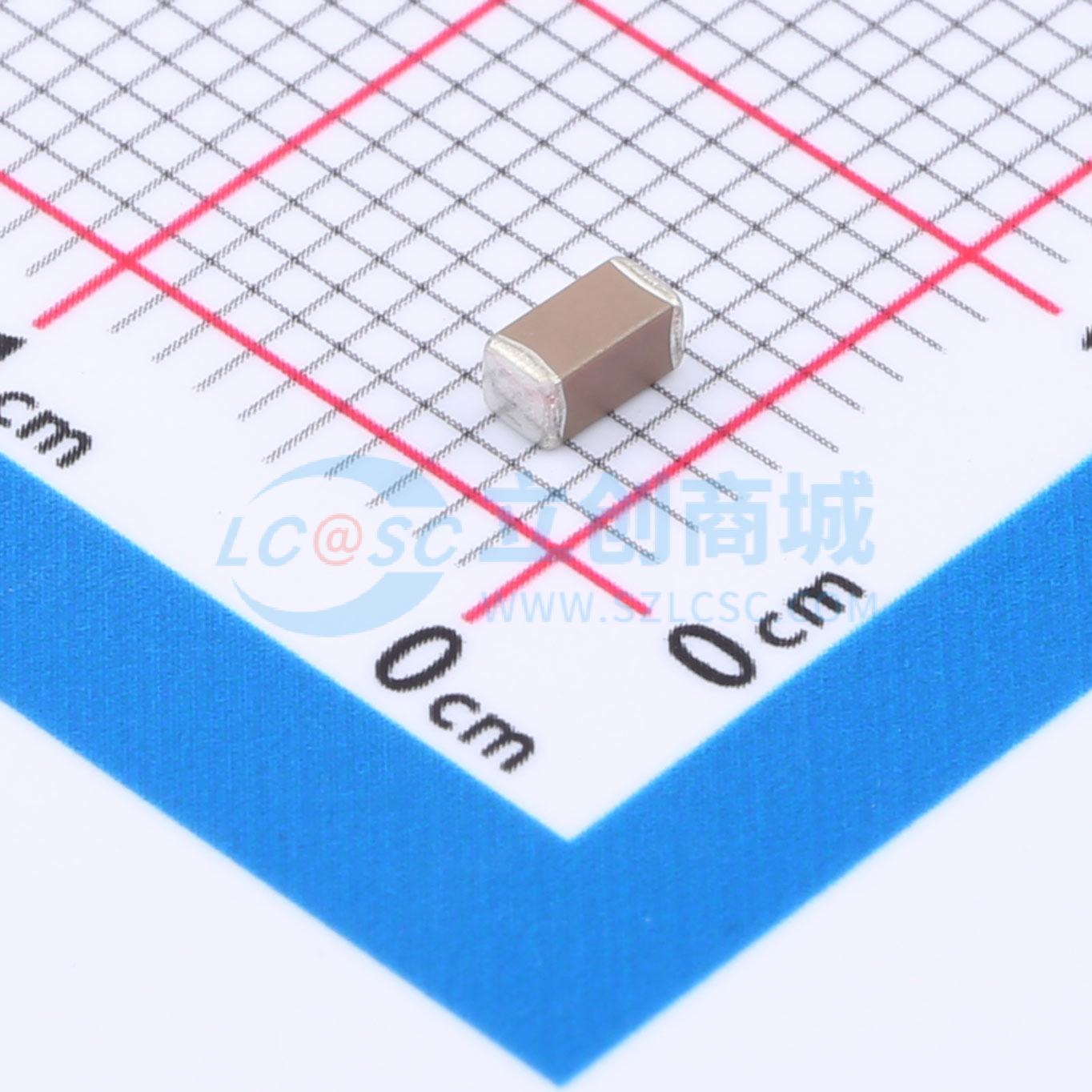 点击查看大图 TCC1206X7R105K500HTA实物图