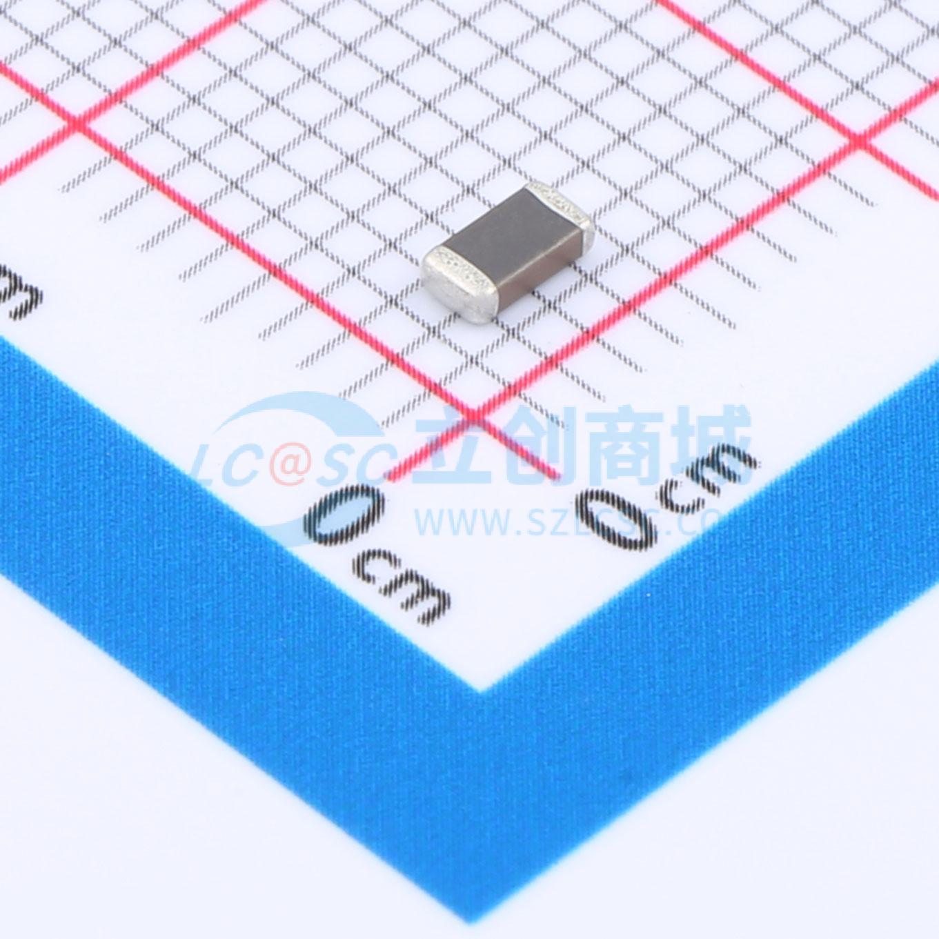 点击查看大图 TCC1206X7R333K500DTS实物图