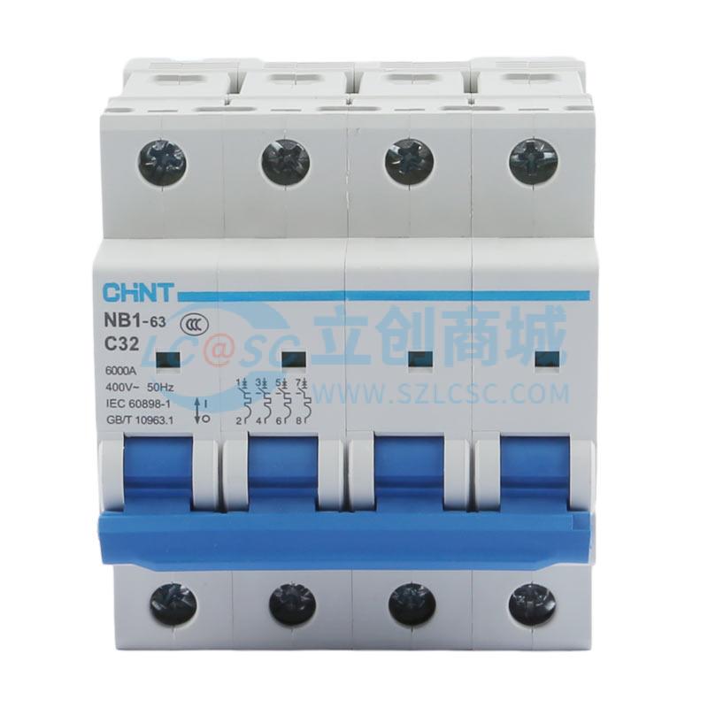 NB1-63 4P C32 6kA(R)实物图
